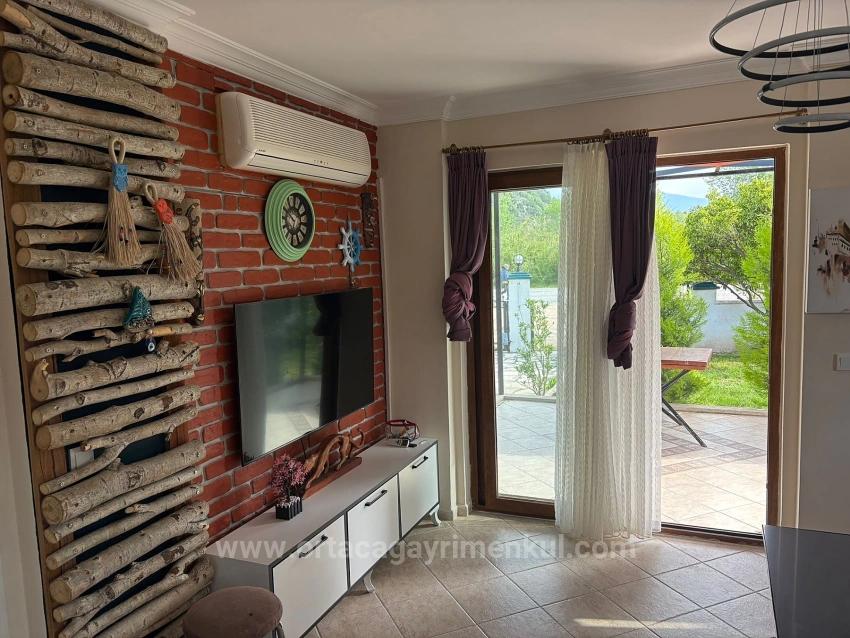 3+1 Villa Zum Verkauf Auf Einem 566 M² Großen Grundstück In Dalyan Gülpınar