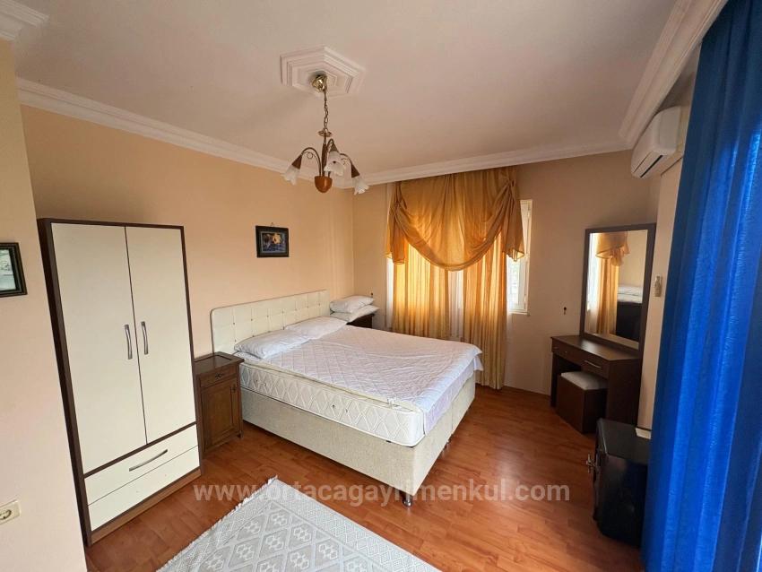 3+1 Villa Zum Verkauf Auf Einem 500 M² Großen Grundstück In Dalyan Gülpınar