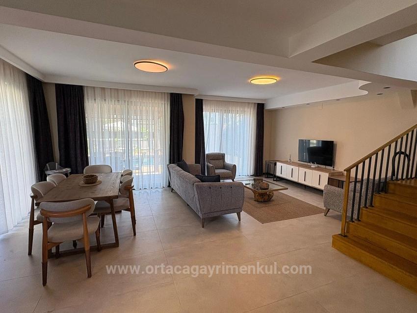 4+1 Villa Zum Verkauf In Gülpınar, Dalyan