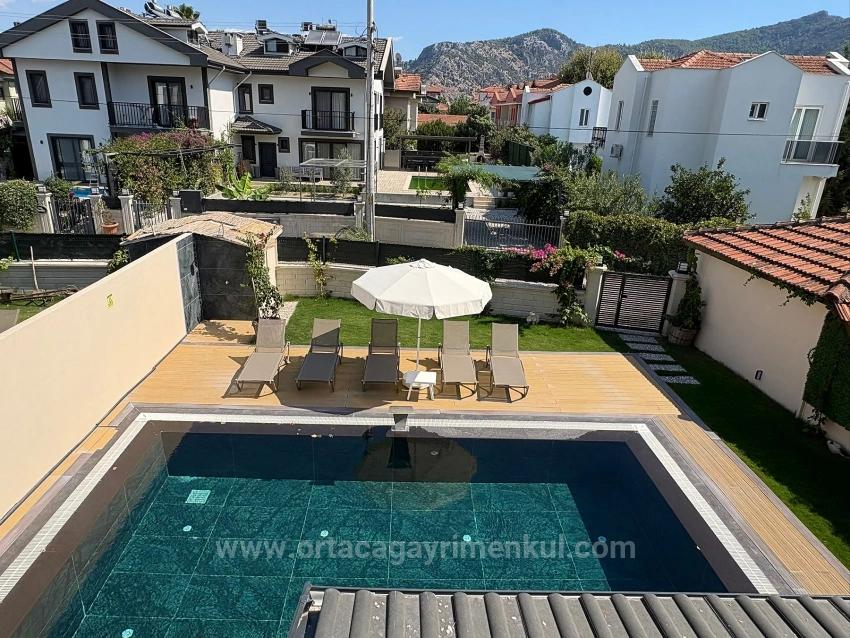 4+1 Villa Zum Verkauf In Gülpınar, Dalyan