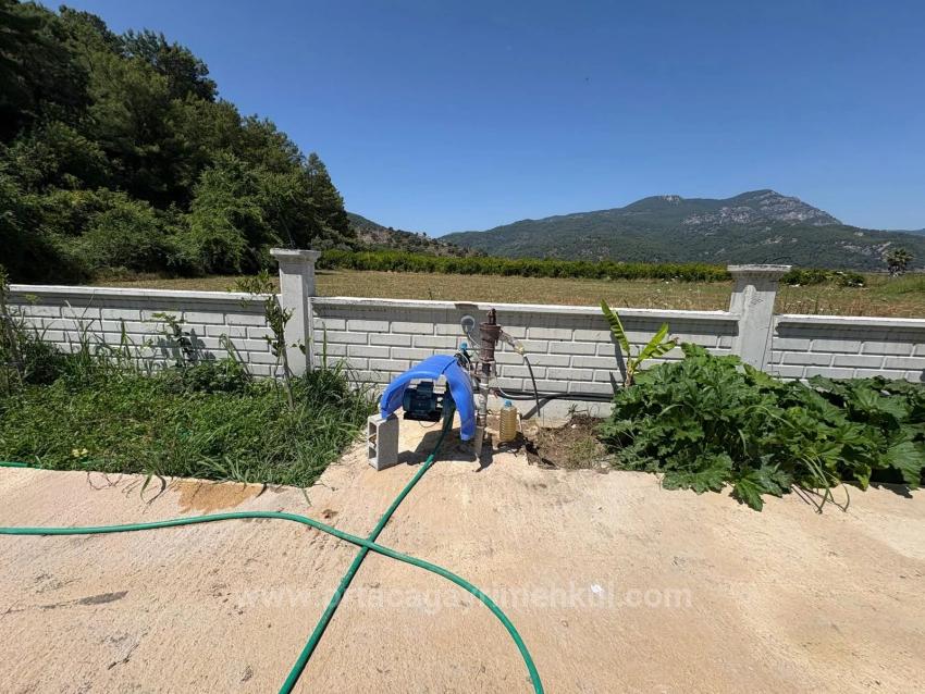 Freistehendes Holzhaus Mit 120 M² Wohnfläche Auf Einem 2500 M² Großen Grundstück In Der Gegend Von Dalyan Karadağ
