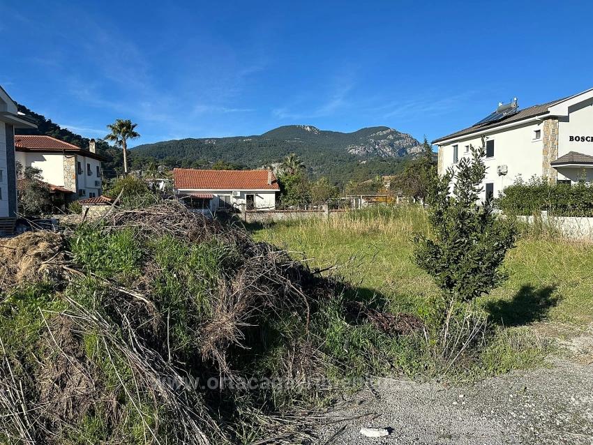 841 M² Großes Grundstück Zum Verkauf In Dalyan Gülpınar Mit 15 % Bebauung.