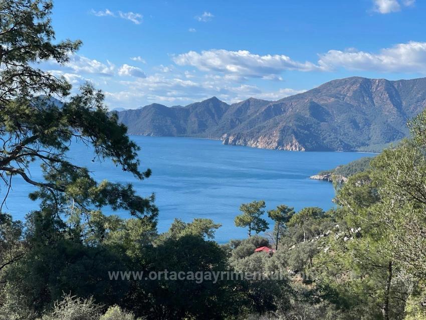 Çandır, Voller Meerblick, 20.000 M², 2 Schlafzimmer, Zu Verkaufen