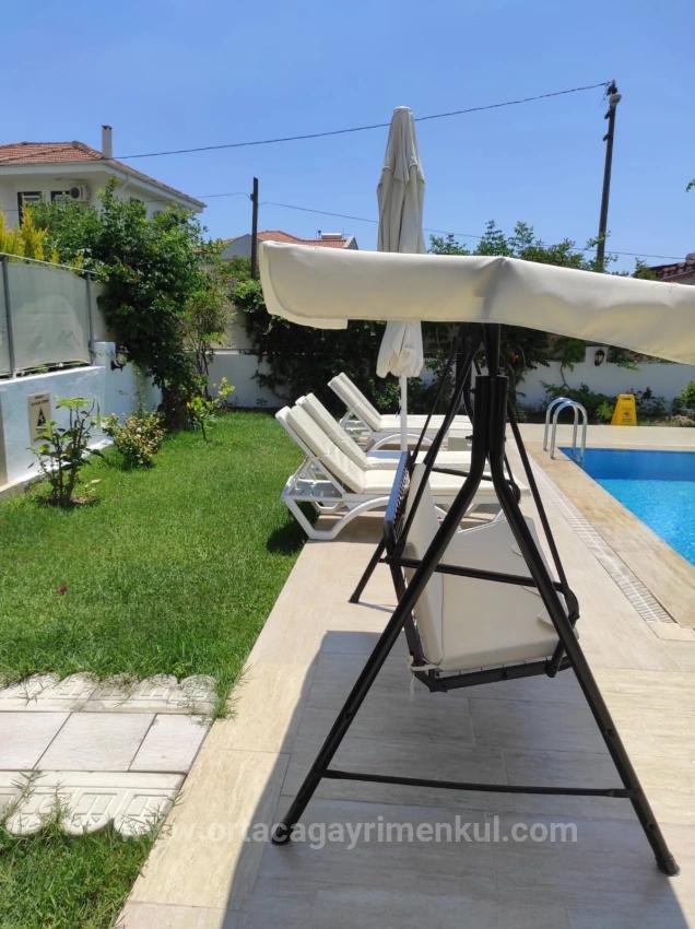 4+1 Villa Zum Verkauf Auf Einem Eckgrundstück Von 545 M2 In Dalyan Gülpınar
