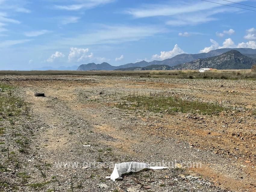 Feld Zu Verkaufen in Dalyan Bz. Ortaca - Gehäuse-Zonierung - 19.600 m²