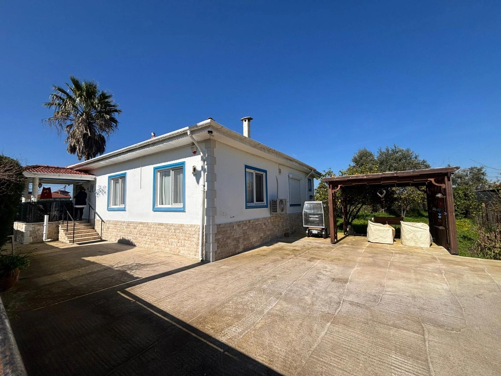 2+1 Single-Story House For Sale On A 459M2 Plot In Okçular