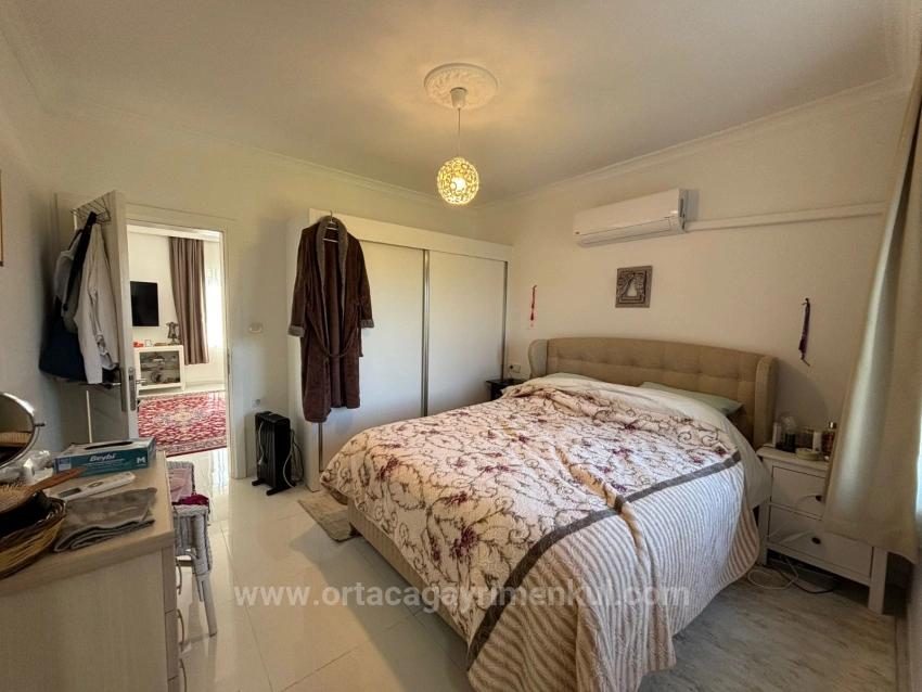 2+1 Single-Story House For Sale On A 459M2 Plot In Okçular
