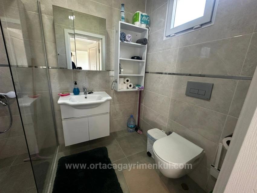 2+1 Single-Story House For Sale On A 459M2 Plot In Okçular
