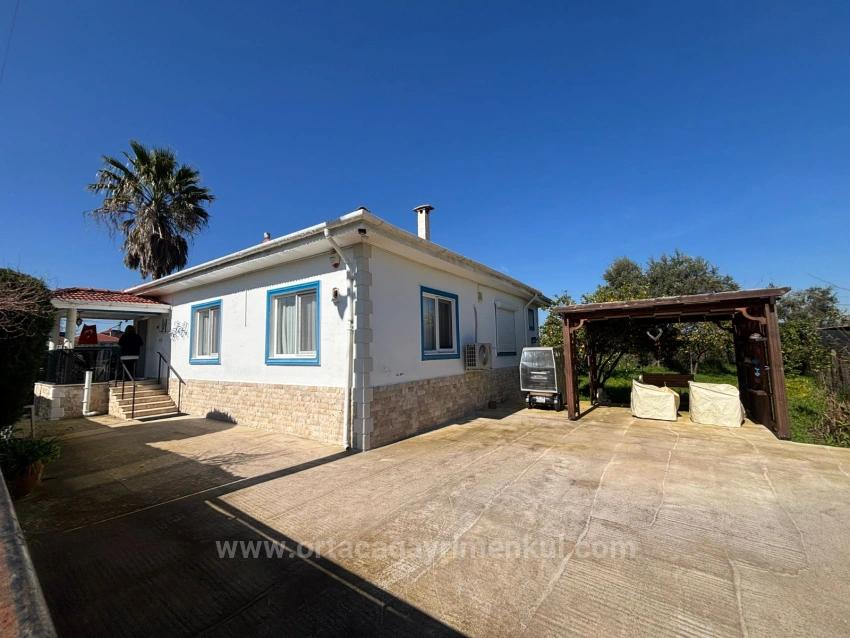 2+1 Single-Story House For Sale On A 459M2 Plot In Okçular