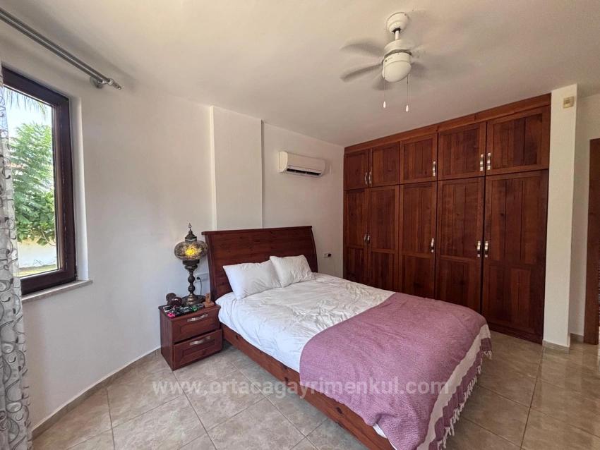 5+1 Villa For Sale In A 980M2 Land On The Corner In Dalyan Maraş