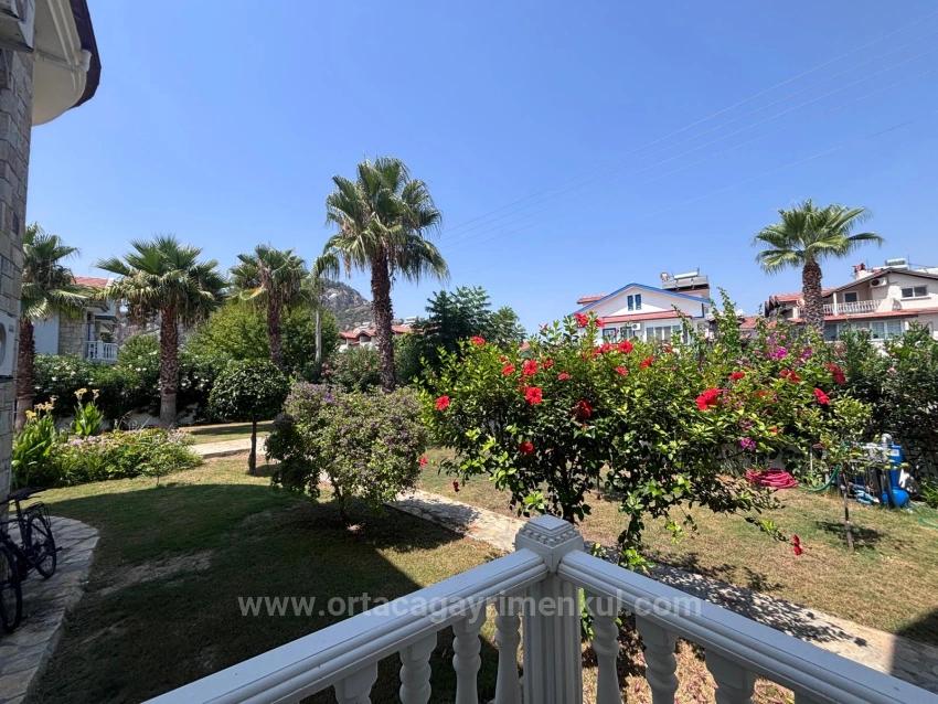 5+1 Villa For Sale In A 980M2 Land On The Corner In Dalyan Maraş