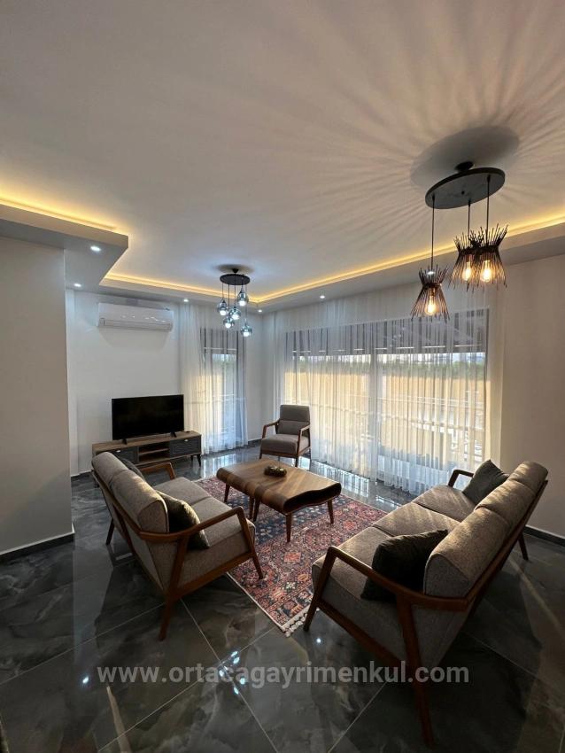 4+1 Villa For Sale In Eskiköy, Located In A 14,136 M2 Field