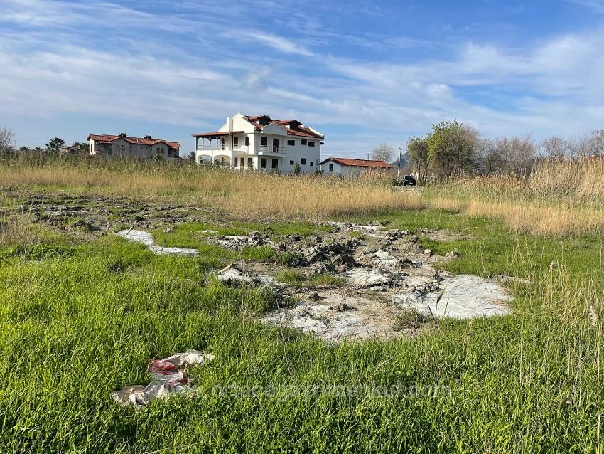 6800 M2 Plot Of Land For Sale In Dalyan With 5% Residential Zoning.