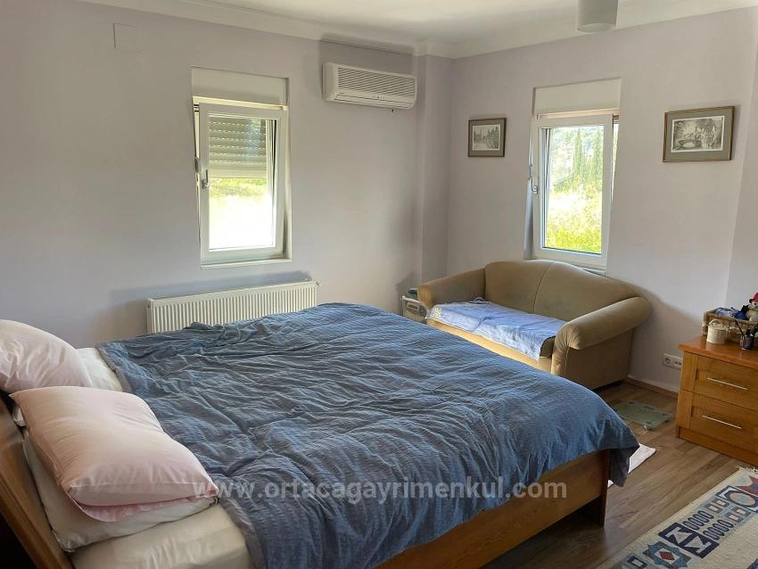 4+2 Villa For Sale On A 6000M2 Plot In Dalyan Gülpınar