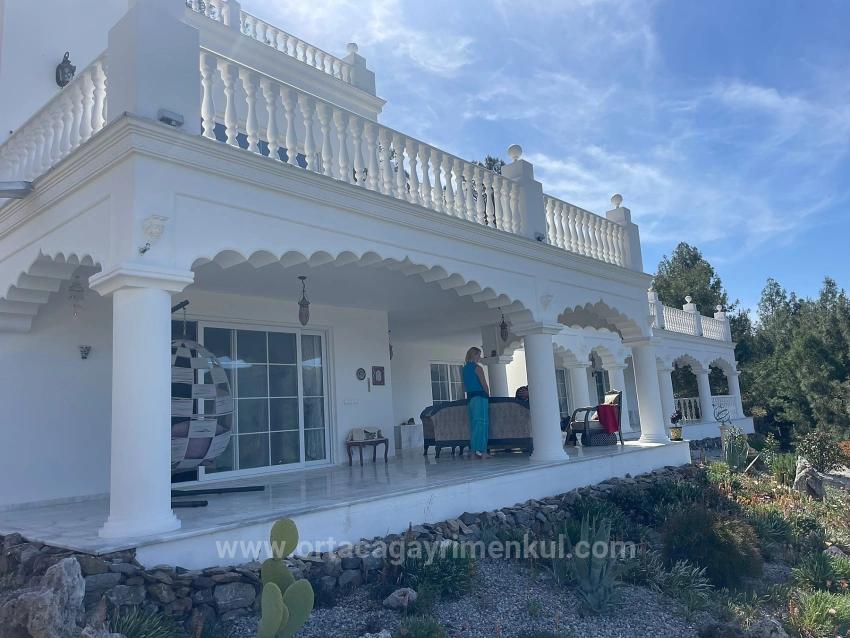 7+1 Bedroom Villa For Sale in Gökbel Nbh. Ortaca - 5.000 m²