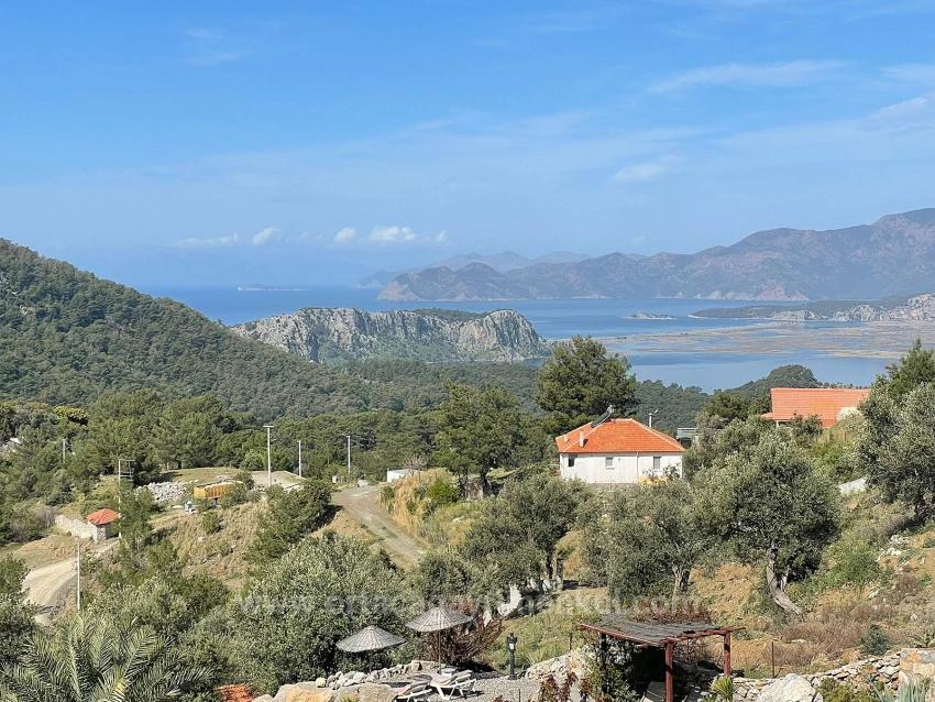 7+1 Bedroom Villa For Sale in Gökbel Nbh. Ortaca - 5.000 m²