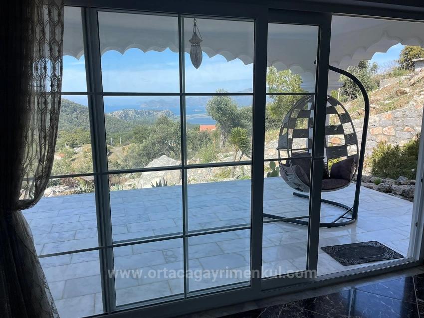 7+1 Bedroom Villa For Sale in Gökbel Nbh. Ortaca - 5.000 m²