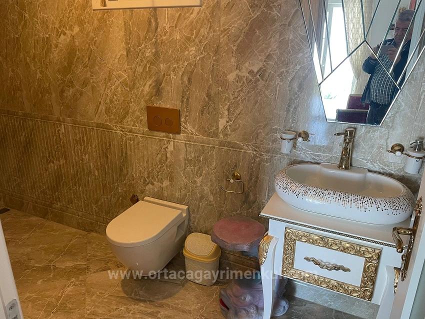 Vip Villa For Sale In Gökbel, On A 5000M2 Plot With Full Sea View.