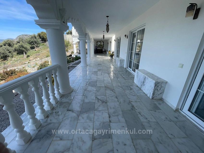 7+1 Bedroom Villa For Sale in Gökbel Nbh. Ortaca - 5.000 m²