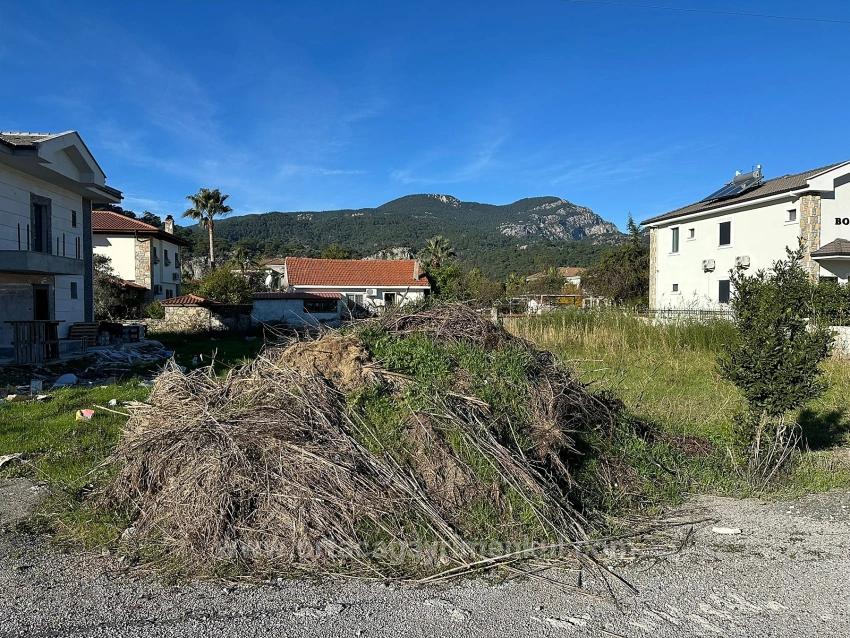 841M2 Plot Of Land For Sale In Dalyan Gülpınar With 15% Zoning.