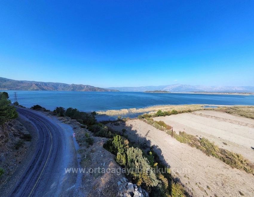3210M2 2B Land For Sale In Çandır, Right On The Lakefront
