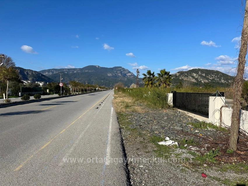 5,111 M² Commercial-Residential Land For Sale, Located Right On The Main Road In Dalyan