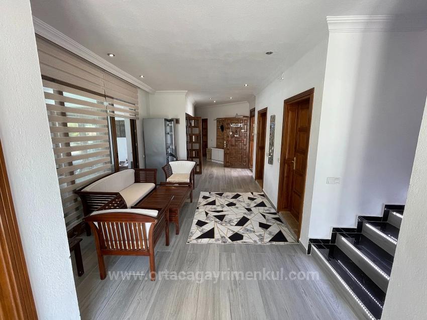 Luxury 4+1 Villa For Sale On A 7000M2 Plot With Dalyan Iztuzu Beach View