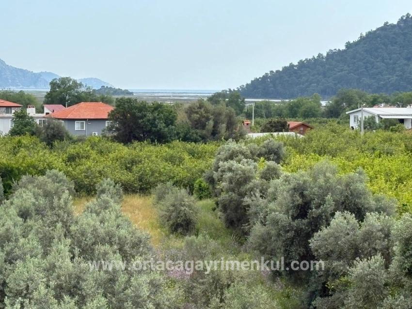 In Çandır, 1.721M2 Land For Sale With Sea And Lake View
