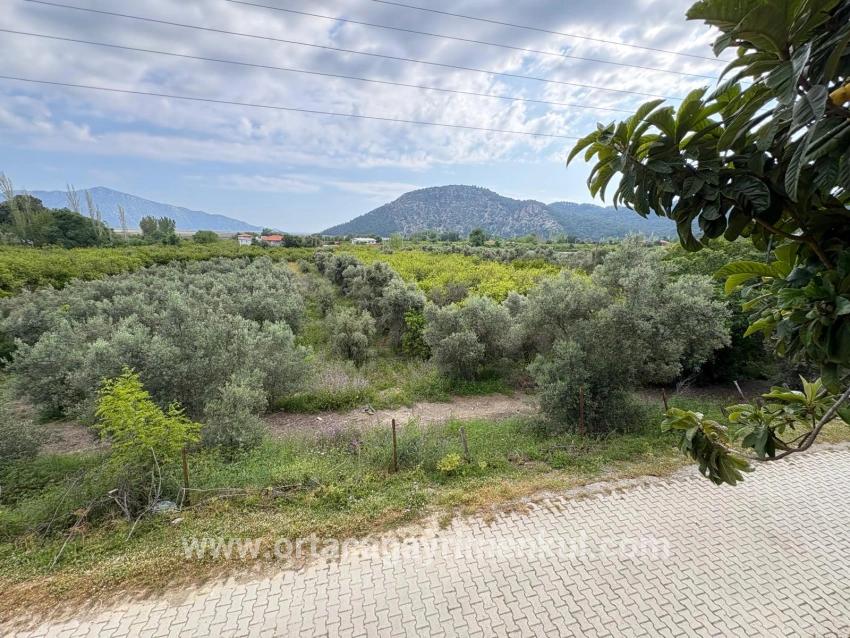 In Çandır, 1.721M2 Land For Sale With Sea And Lake View