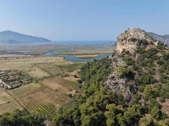 Village Of Köyceğiz Çandır Neighbourhood With Zero Channel 20,000m2 For Sale Land