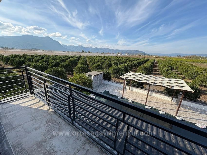 Вилла 4+1 На Продажу В Эскикёе, Расположенная На Участке Площадью 14 136 М2