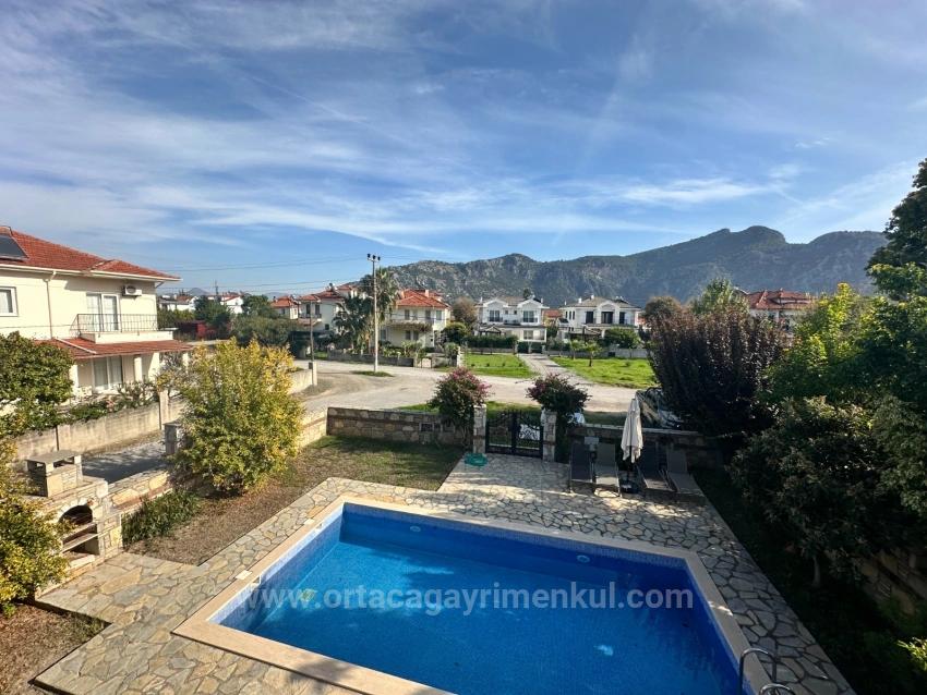 Dalyan Merkeze Yakın 500M2 Arsa İçerisinde 4+1 Satılık Villa