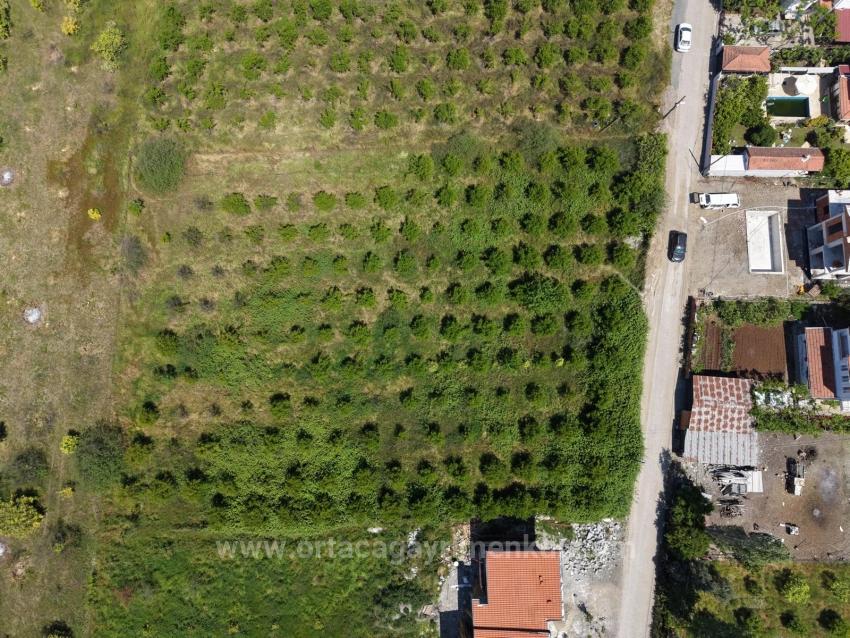 Okçular'da 1050M2 Köy Yerleşik Alanında Satılık Arsa