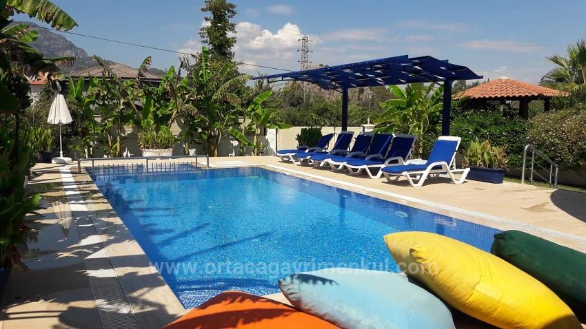 Dalyan Gülpınar 573M2 İçerisinde Satılık 4+1 Villa