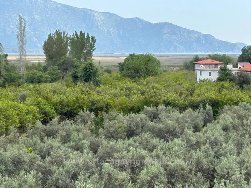 Çandır Köyünde Deniz Ve Göl Manzaralı 1.721M2 Satılık Tarla