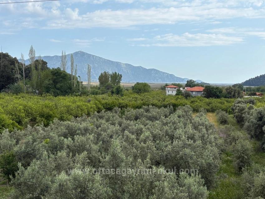 Çandır Köyünde Deniz Ve Göl Manzaralı 1.721M2 Satılık Tarla