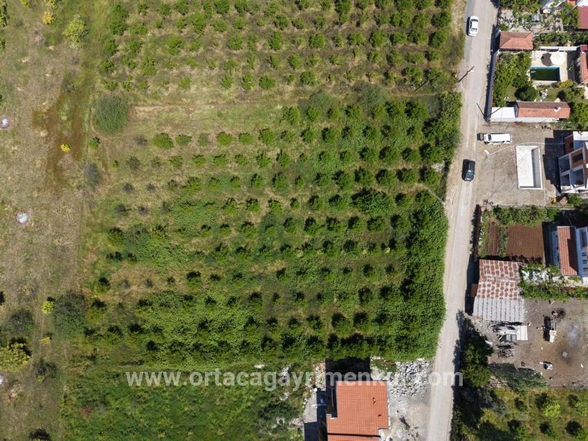 Ortaca Okçular Mah. Satılık Arsa - Konut İmar Durumlu - 1.050 m²