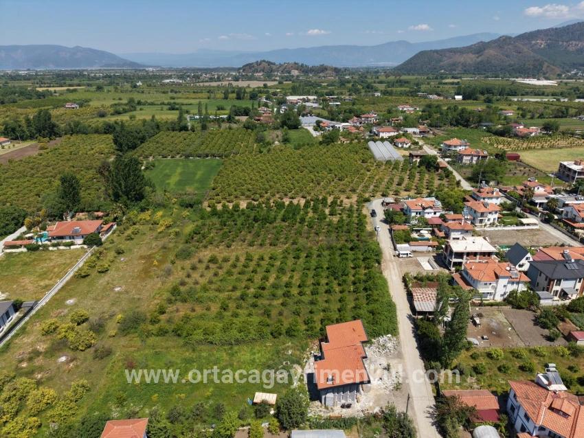Ortaca Okçular Mah. Satılık Arsa - Konut İmar Durumlu - 1.050 m²