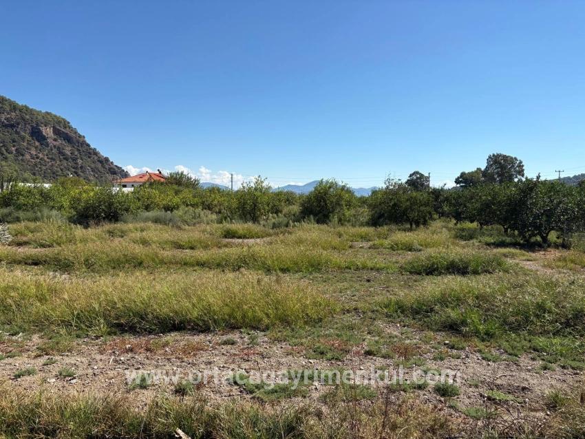 Ortaca Mergenli Mah. Satılık Arsa - Konut İmar Durumlu - 998 m²