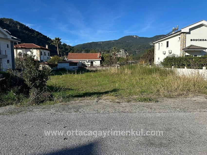 Ortaca Dalyan Mah. Satılık Arsa - Konut İmar Durumlu - 841 m²