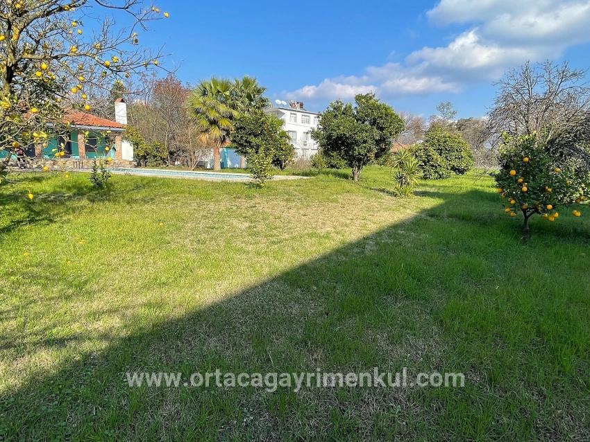 Ortaca Eskiköy Mah. Satılık 4+2 Müstakil Ev - 2.882 m²