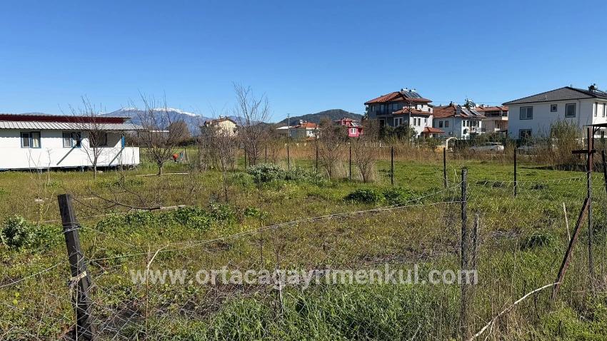 Ortaca Okçular Mah. Satılık Arsa - Konut İmar Durumlu - 509 m²