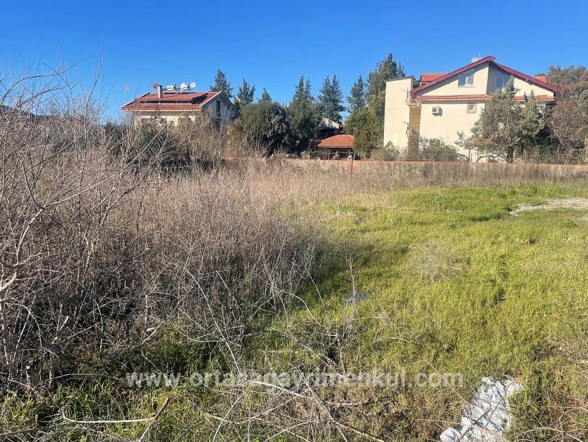 Ortaca Dalyan Mah. Satılık Arsa - Konut İmar Durumlu - 1.000 m²