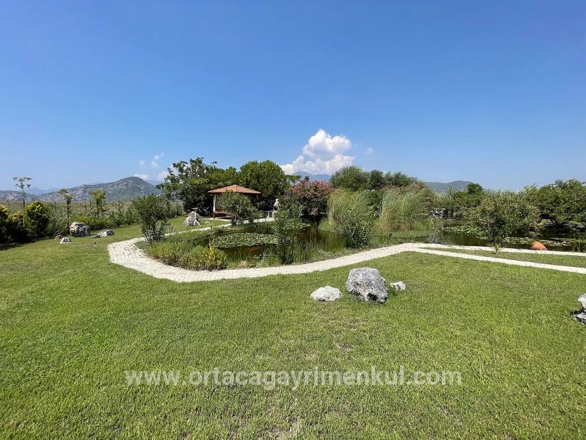 Ortaca Dalyan Mah. Satılık 4+1 Villa - 7.000 m²
